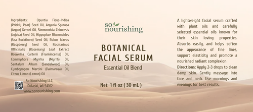 Botanical Serum with Essential Oils (1 oz)
